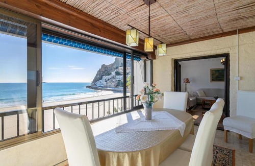 Cala Apartment | Casa Blanca 1 direkt am Strand
