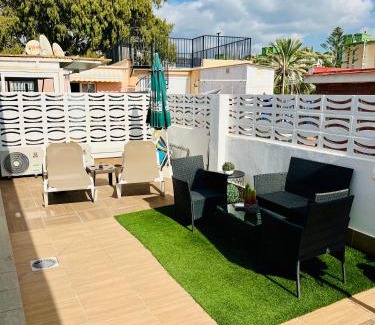 Playas del Palo Apartment | Casa Carmen Ático Primera linea de playa