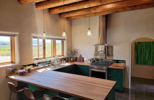 Taos House | Casa Celia - Authentic Hacienda home in Taos with modern features