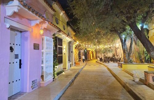 Cartagena Walled City House | Casa Coco 1680 Colonial & Art House In Old City - Pool - Jasussi - View