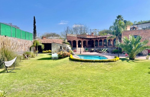 La Magdalena House | Casa de campo para 21 personas con alberca y caldera