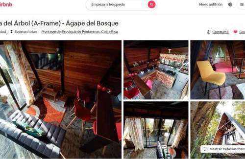 Quebrada Grande Ski Chalet | Casa del Árbol (A-Frame) - Ágape del Bosque