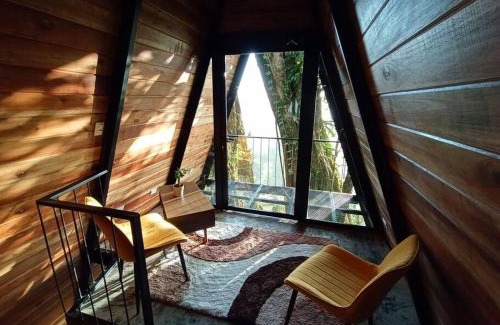 Quebrada Grande Ski Chalet | Casa del Árbol (A-Frame) - Ágape del Bosque