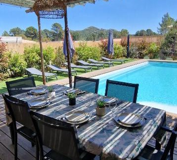 Lecci Villa | Casa di Leccia, Superbe Villa à proximité immédiate des plages, piscine privée