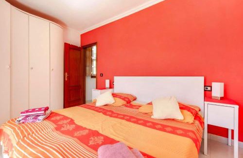 Las Rosas House | Casa Golfin - colorful house with large terrace in the sunny south