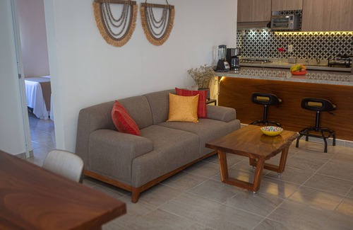 Puerto Morelos Apartment | Casa Jaguar. Fabulous luxury 2 bedroom apt in safe gated community
