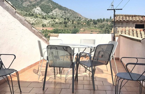 Beceite Apartment | Casa Lola in Beceite, surrounded by mountains and rivers.
