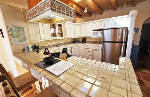 Arroyo Seco House | Casa Luminosa Compound Clubhouse with indoor pool, tennis court, Hot Tub