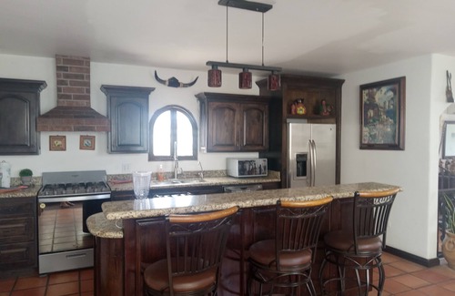 Playas de Rosarito Villa | Casa Luna - Large Oceanfront Villa - sleeps 20+ pool, jacuzzi, beachfront & bbq