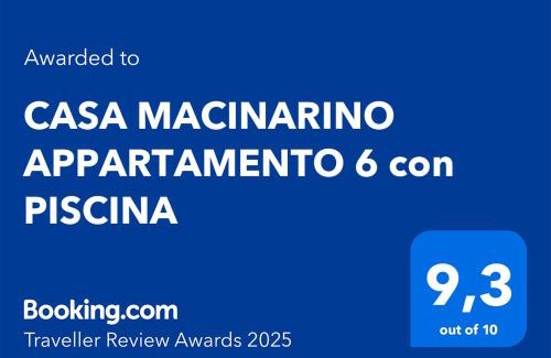 Loro Ciuffenna Apartment | CASA MACINARINO APPARTAMENTO 6 con PISCINA