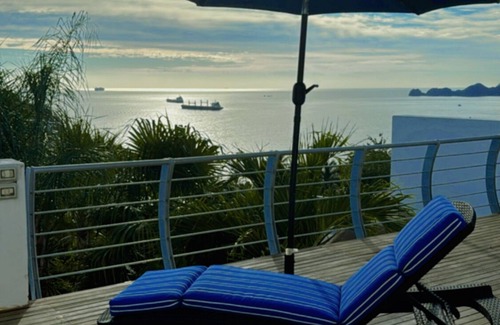 La Punta House | CASA MAR. Spectacular with view to two bays. Swimming pool and outdoor Jacuzzi.