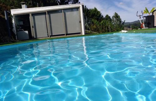 Santiago de Compostela Apartment | Casa Rocha Velha con terraza y piscina particular