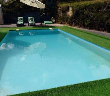 Santiago de Compostela Apartment | Casa Rocha Velha con terraza y piscina particular