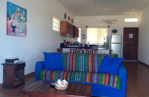 Colonia Salina Chica Apartment | Casa Rosa - Beautiful Ocean Front Home - 2 Bedroom Apartment
