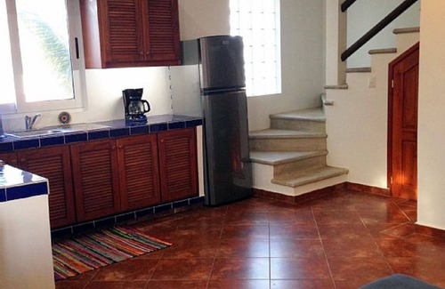 Colonia Salina Chica Apartment | Casa Rosa - Beautiful Ocean Front Home - One Bedroom Penthouse Apartment