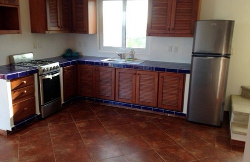 Colonia Salina Chica Apartment | Casa Rosa - Beautiful Ocean Front Home - One Bedroom Penthouse Apartment