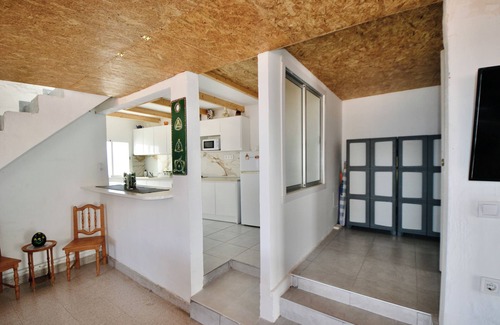 Lomo Quiebre Apartment | Casa Rustica with great living room with seaview