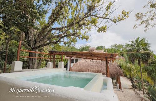Bacalar House | Casa Tita, amazing views with Private Pier, Bar & Jacuzzi