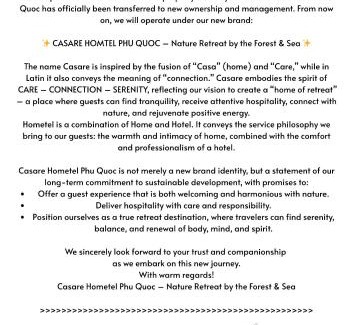 Cua Lap Hotel | Casare Homtel Phu Quoc