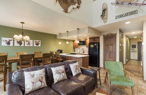 Purgatory Condo | Cascade Village Condo/Two Decks/Views/Heated Pool