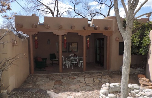 Downtown Santa Fe Cottage | Casita De Soledad - Two Spacious Private Courtyards And Portal.