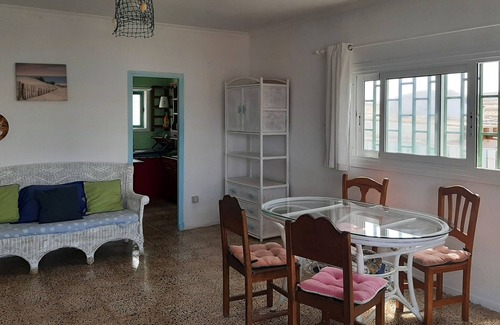 La Oliva House | Cast Away beach front house with garden in Majanicho