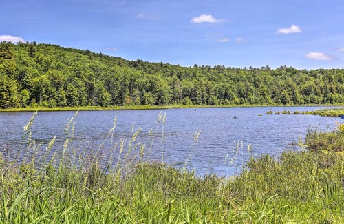 Narrowsburg Cabin | Catskills Sanctuary w/ Lake Access + Hot Tub