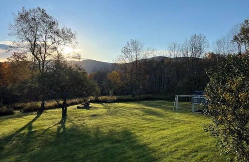 Roxbury House | Catskills Waterfall Retreat, Hot Tub, Pond, Views