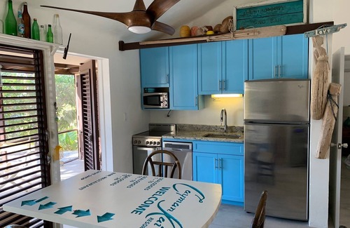 Rum Point Condo | Cayman Kai, Rum Point; Quaint Oceanfront Condo With Beautiful Private Beach