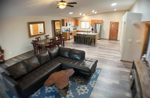 Plumas Eureka Estates House | Central AC: Large 4 bedroom private home, private lot. fenced yard with deck