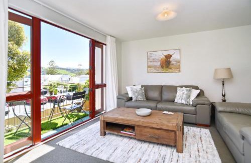 Akaroa House | Central Akaroa Retreat - Balcony and Parking -Tumeke Akaroa