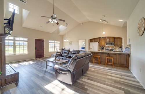 Bentonville House | Central Bentonville Home with Fenced Yard!