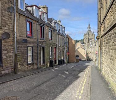 Hawick Apartment | Central Hawick spacious stylish flat with log burner