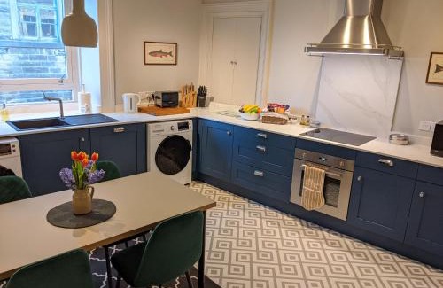 Hawick Apartment | Central Hawick spacious stylish flat with log burner