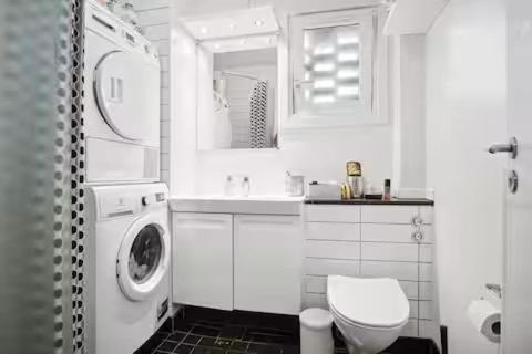 Aarhus North Apartment | Central lejlighed solrig altan og gratis parkering