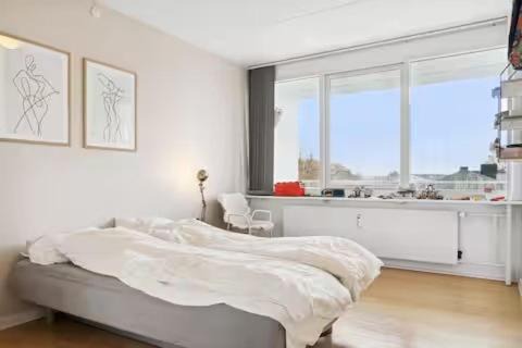 Aarhus North Apartment | Central lejlighed solrig altan og gratis parkering