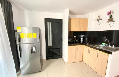 Cali Apartment | Central living - apartaestudio confortable
