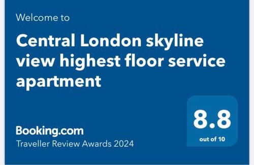 Churchill Apartment | Central London skyline view highest floor service apartment