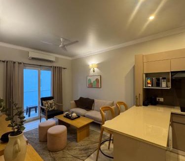 Gurugram Apartment | Central Park, The Rooms 1BHK Spacious Pool view apartment