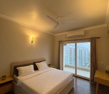 Gurugram Apartment | Central Park, The Rooms 1BHK Spacious Pool view apartment
