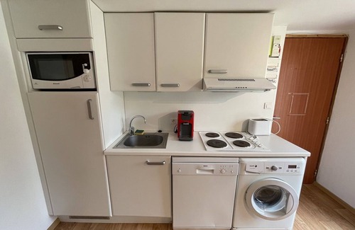 Laveissiere Apartment | Central studio in Lioran with terrace and parking