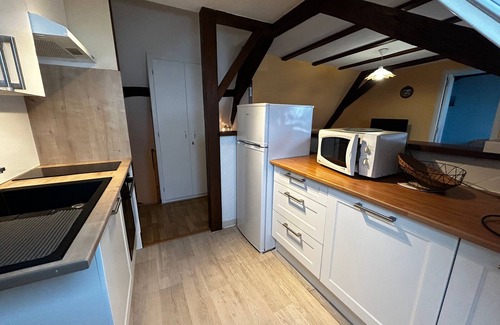 La Roche-Posay Apartment | Central T2 with WIFI and free parking in La Roche-Posay
