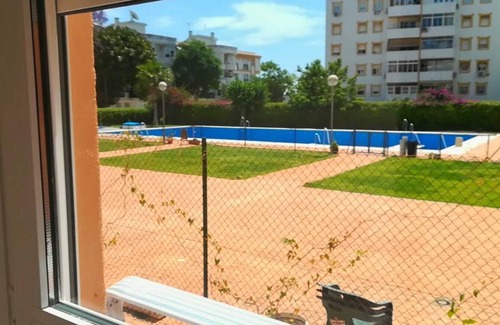 Torremolinos City Centre Apartment | Central Torremolinos: Loft Style flat by the pool