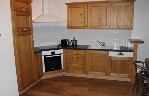 Saint-Jean-de-Sixt Apartment | Central Village Apartment with Balcony, Parking, and Ski Locker Near La Clusaz