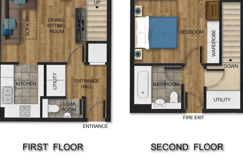Westbourne Apartment | Centrally located 1 Bed Duplex Apt near West End with free secure parking