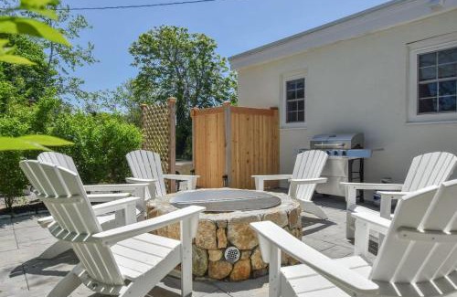 Chatham House | Centrally Located Home w Patio Fire Pit