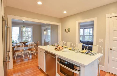 Chatham House | Centrally Located Home w Patio Fire Pit