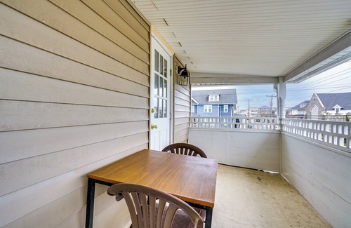 North End Apartment | Centrally Located Ocean City Apt < 1 Mi to Beaches