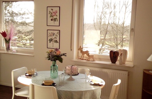 Celle Apartment | Centrally located penthouse apartment overlooking Aller and Old Town