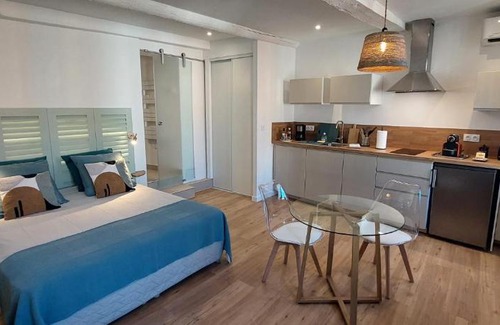 L'Isle-sur-la-Sorgue Apartment | Centre historique studio rénové avec vue